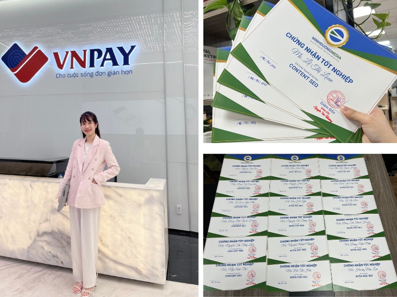 Minh Dương Academy đào tạo SEO và content SEO cho tập đoàn VNPay