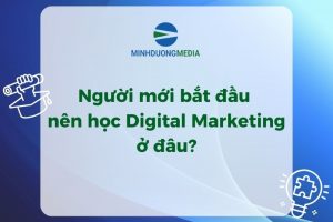 Người mới bắt đầu nên học Digital Marketing ở đâu?