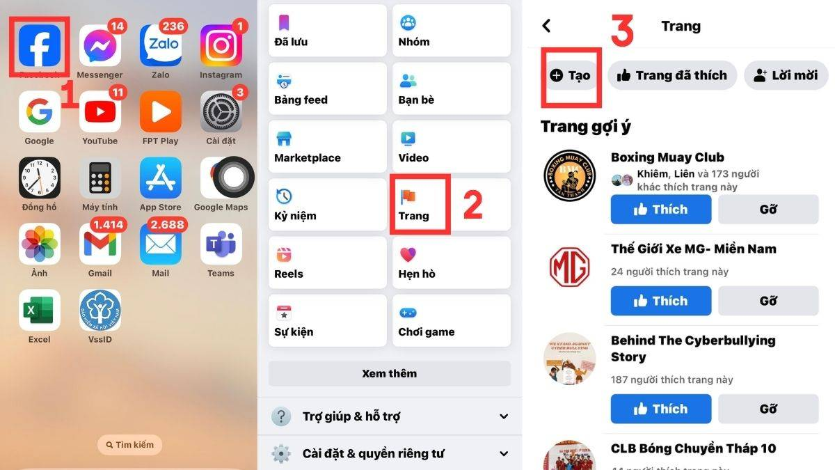 cách tạo fanpage trên facebook - Ảnh 2 cách tạo fanpage trên facebook - Ảnh 2
