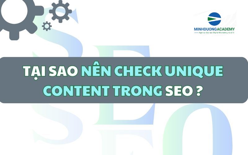 Tại sao nên check unique content trong SEO