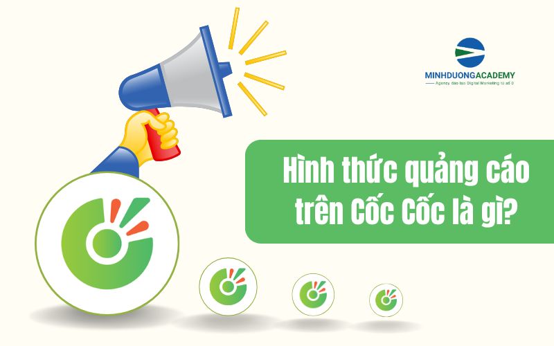 Hình thức quảng cáo trên cốc cốc