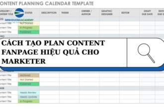 Bỏ túi cách tạo Plan Content Fanpage hiệu quả cho Marketer